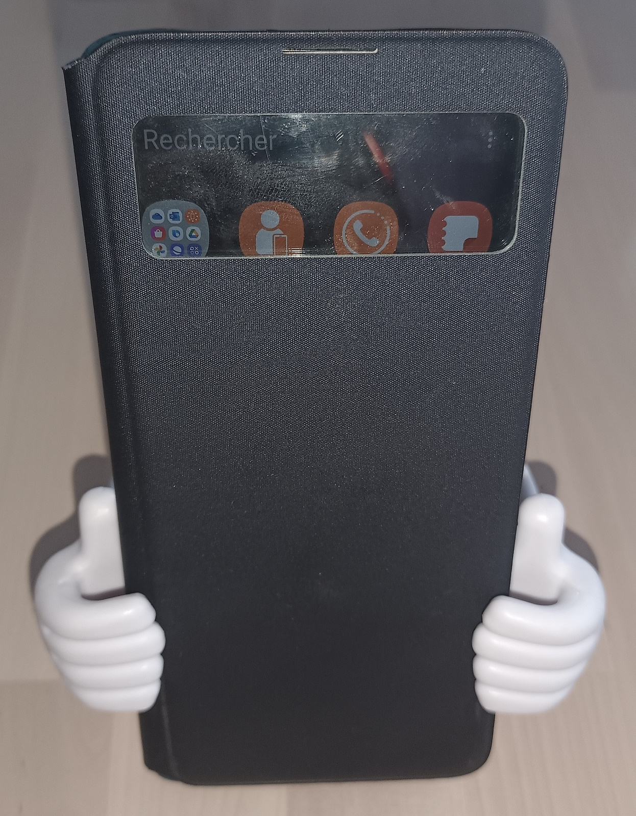 Support De Téléphone En Forme D'ours Statue D'animal De