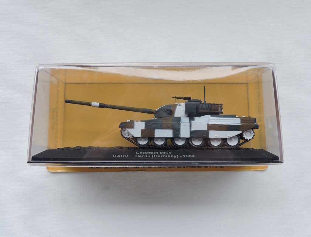 OPO 10 – Tank Chieftain Mk.V BAOR Berlin (Germany) – 1984 –  Picoozfran-modélisme et jouets